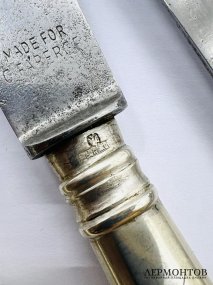 Набор десертных ножей на 6 персон. Серебро 84 пробы, И. Хлебников, клинки для Г. Фаберже, Россия, конец 19 века