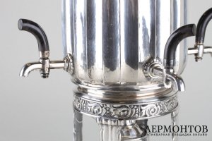 Бульотка в стиле ар-деко. Серебро 800 пробы. Германия,Wilhelm Binder.