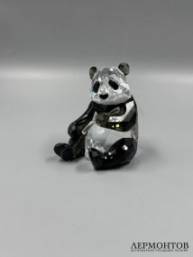 Статуэтка «Панда с сахарным тростником». Хрусталь, Swarovski, 2008 год