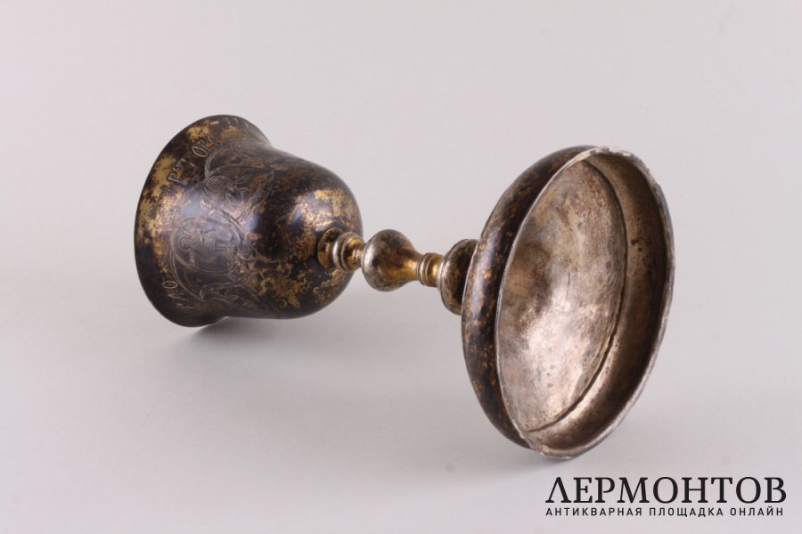 Потир. Мастер Федор Петров. Серебро 84 пробы, золочение. Россия, Москва, 1791 год.