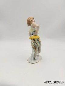 Статуэтка «Юмореска» (танцовщица Ло Хессе). Фарфор, роспись, Rosenthal, Германия, 1922 год