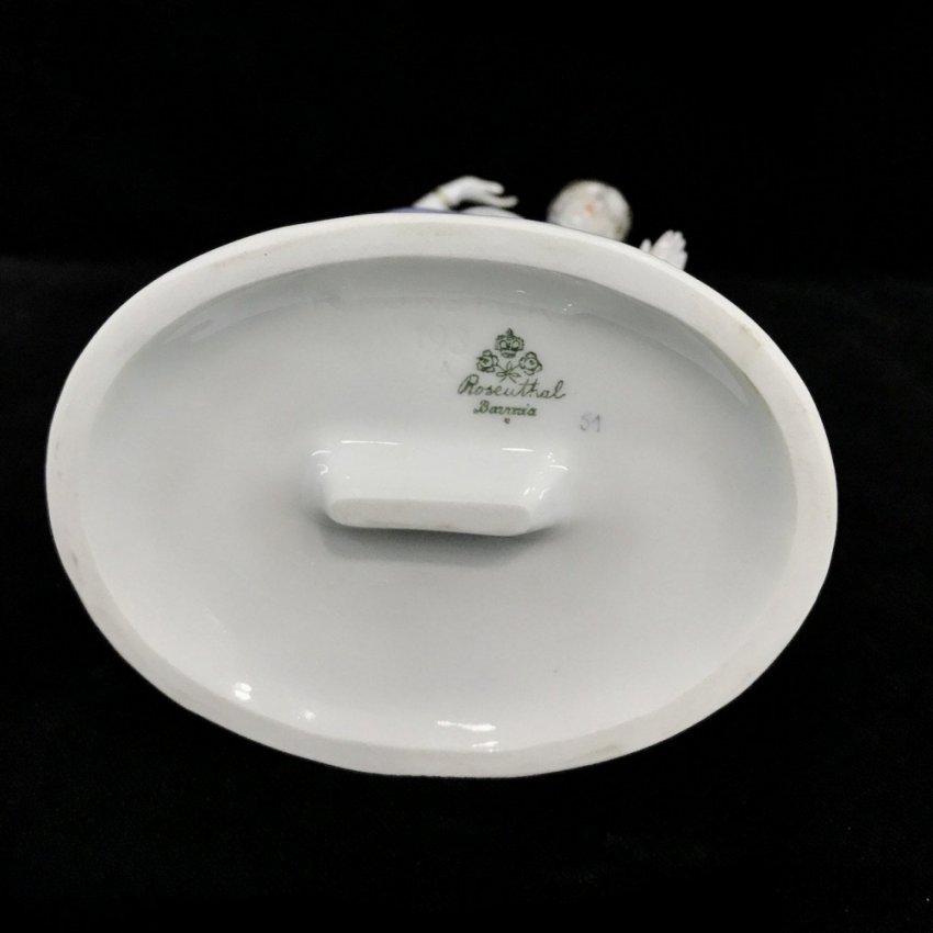 Статуэтка «Танцовщица со змеёй». Фарфор, Rosenthal, Германия, 1926 год
