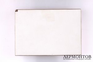 Портсигар с древнегреческим декором. Болин. Серебро, золото, эмаль. 1917 год. Швеция