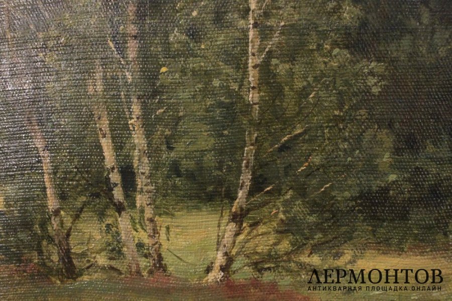 Картина. Самохвалов А.Н. Березы. 1950-е гг.