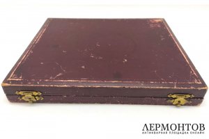 Набор столовый для мягкого сыра, модерн. Серебро, черепаха. Европа, 1890-1900е гг.