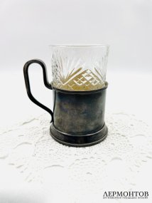Подстаканник. Серебро 84 пробы, Г. Клингерт, Россия, 1899–1908 годы