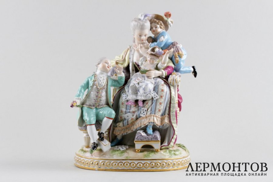 Скульптура Добрая Мама. Германия, мануфактура MEISSEN, 2-ая половина XIX века.