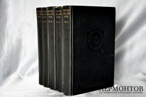 Собрание сочинений Э.А. По в 5 томах. Редкость. 1903 год