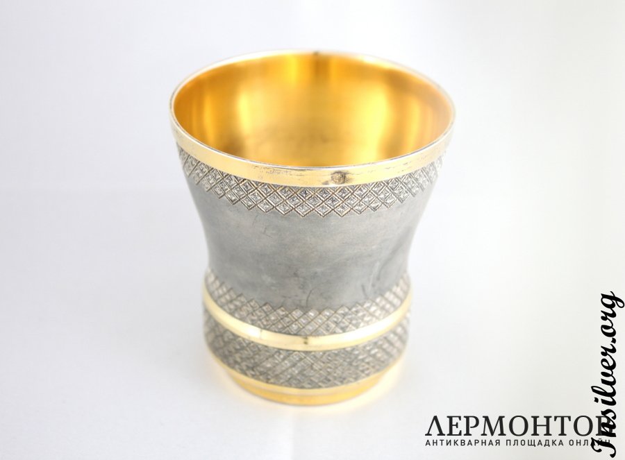 Стакан. Редкость. Серебро 950. Франция