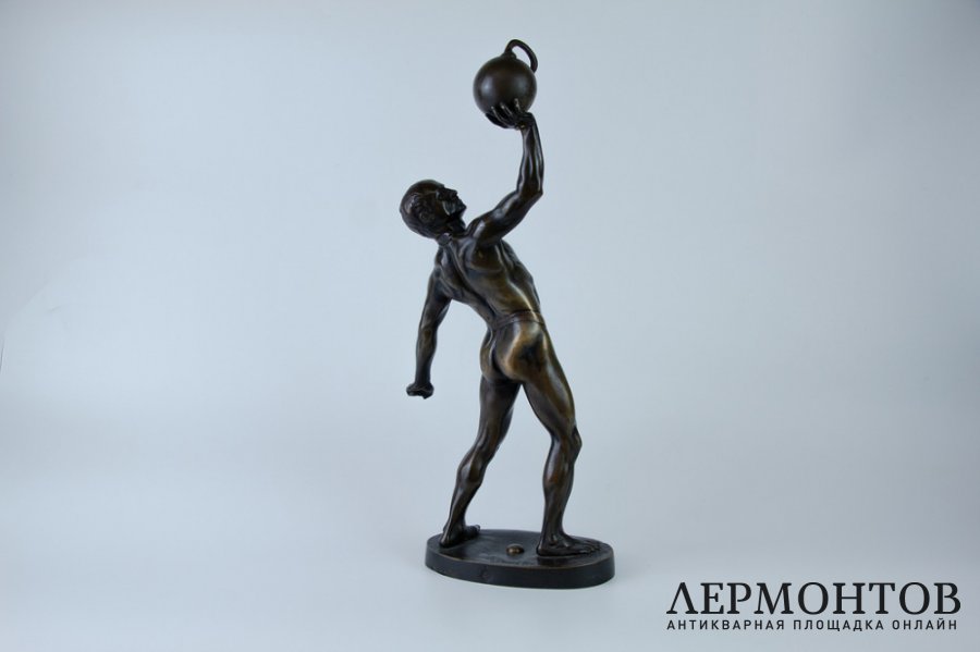 Скульптура Атлет, Австрия, Вена конец 19 в.