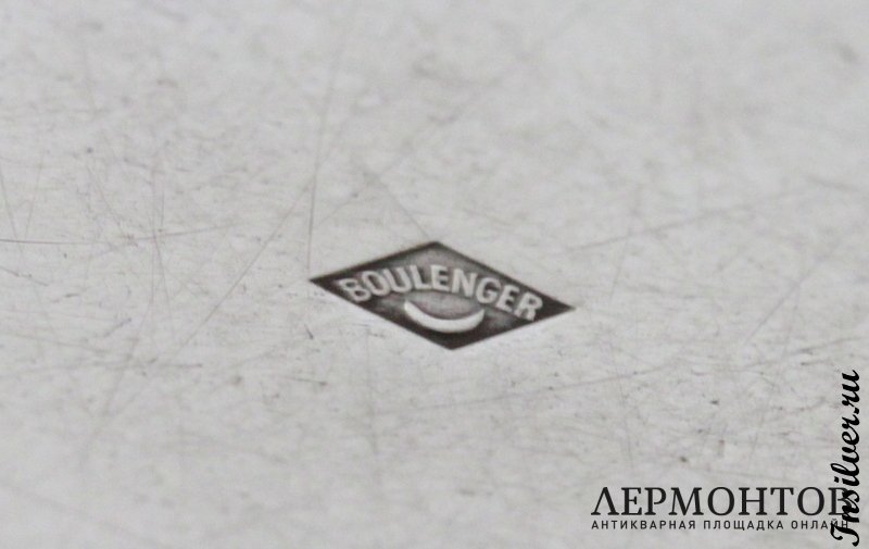 Большой стакан для льда Boulenger. Серебро 950. Франция