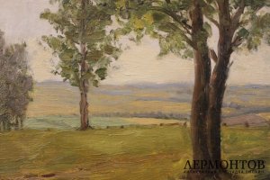 Картина Крымов Н.П.. Летний пейзаж. 1900-е гг.