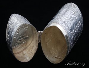 Чайница. Серебро 930. Голландия