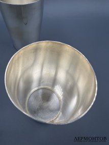 Пара стаканов в чехлах. Серебро 925 пробы, Gebrüder Kühn, Германия, 20 век