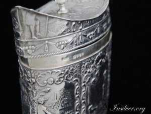 Чайница. Серебро 930. Голландия