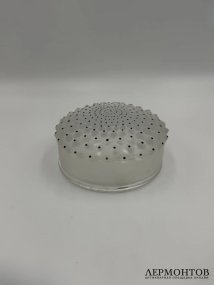 Пудреница «Cactus». Хрусталь, эмаль, Lalique, Франция