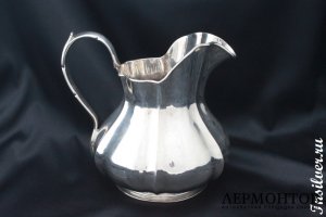 Большой кувшин SCHIAVON. Серебро 800. Италия