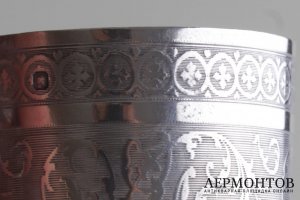 Кофейная пара в стиле ампир. Paillard Freres. Серебро 950 пробы. Франция