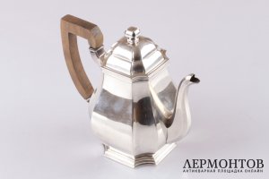 Чайник Bouchot. Серебро 950. Франция