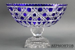 Ваза для фруктов. Хрусталь. Германия, Nachtmann, 1970-80е гг.