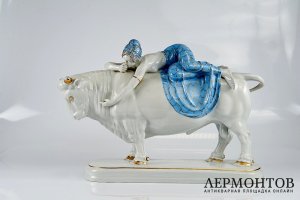 Фарфоровая композиция. Ручная роспись. Германия, начало XX века.