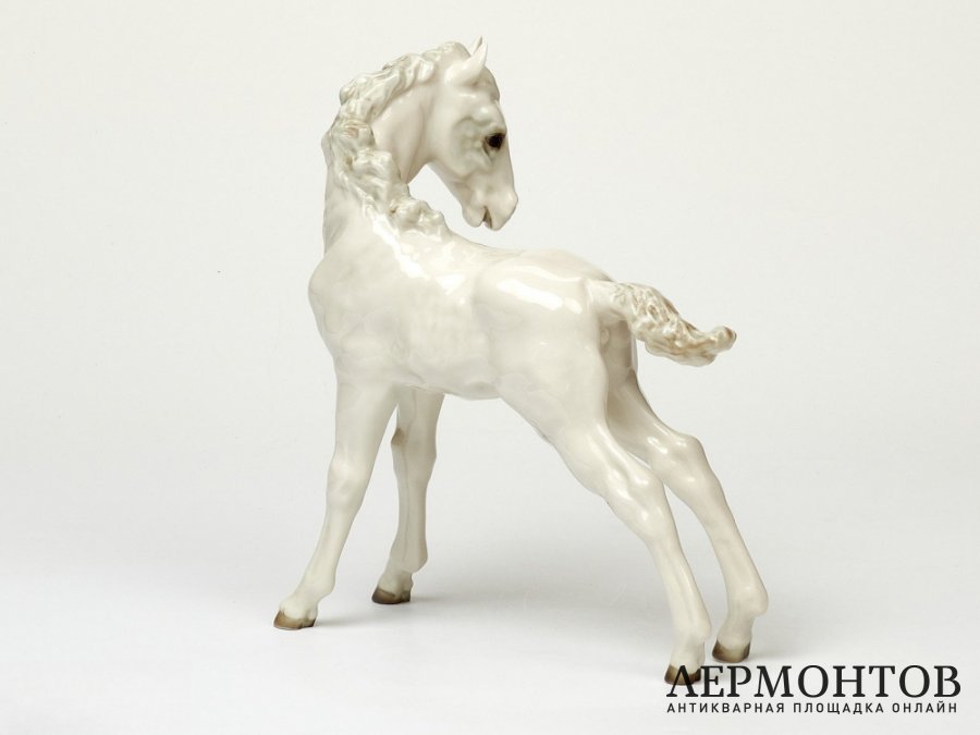 Статуэтка «Жеребенок». Фарфор, Lorenz Hutschenreuther, Германия, 1970 год