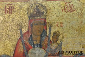 Икона Богоматерь Умягчение злых сердец. Россия, конец XVIII- начало XIX века