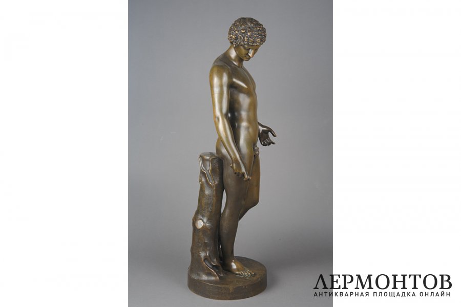 Скульптура Аполлон. Германия, автор H. Jacquet Fils, 2 пол. 19 в. Бронза.