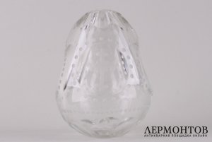 Яйцо пасхальное фигурное с символами Пасхи. Россия, ИСЗ, 2 пол. 19 в. 