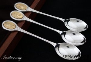 Коллекционные ложки. Серебро 925. Англия.
