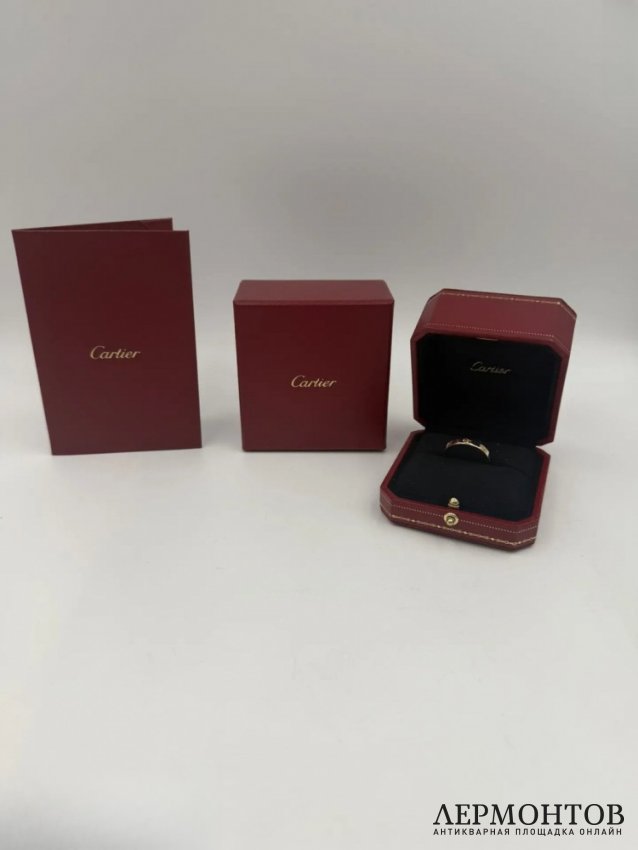 Кольцо «Love». Жёлтое золото 750 пробы, Cartier