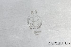 Поднос. Серебро 925 пробы. Мексика, 1937-45