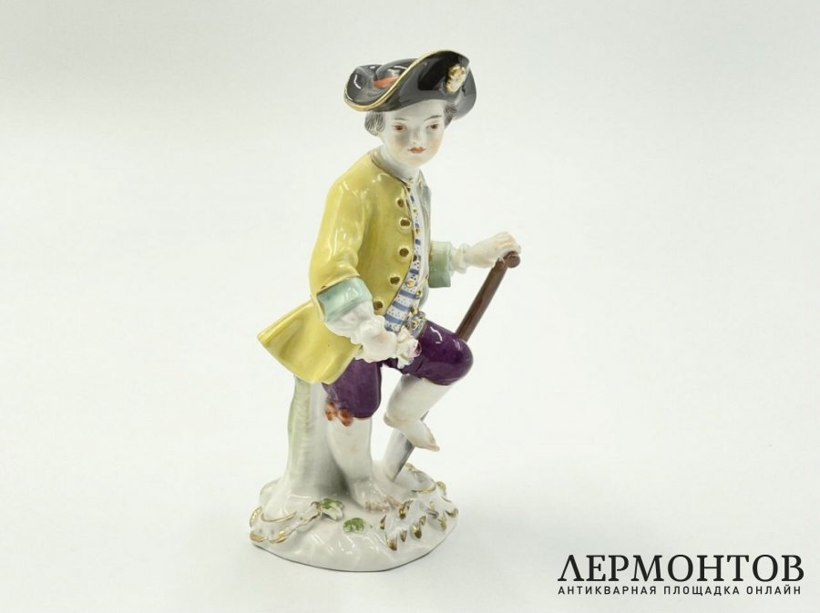Статуэтка Садовник. Meissen, 1 пол. 20 века. Фарфор, роспись.