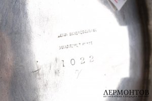 Ваза с ручкой. Дерби-Сильвер. США. Серебрение. XIX в.