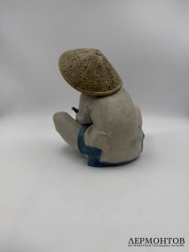 Статуэтка «Лучший друг мальчика». Фарфор грес, Lladro, скульптор Francisco Polope, Испания, 1992–2004 годы