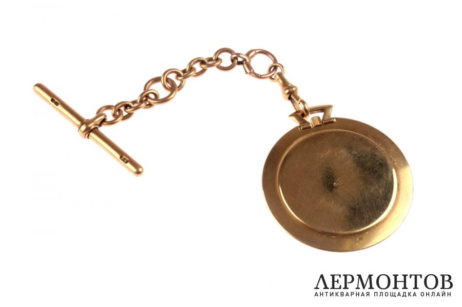 Открытые карманные часы Patek Philippe. Золото 750. Швейцария