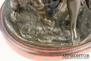 Скульптура. Семья Бахуса. Бронза. Clodion. Франция. Кон. XIX в.