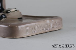 Скульптура Талмудист. Фаянс. Европа, первая треть 20 века.