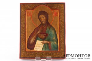 Иконы. Деисусный чин. Дерево, темпера, золочение. Россия, XIX в.