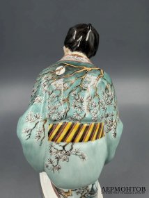 Статуэтка «Японец», № 50 из 50. Фарфор, роспись, Meissen, Петер Странг, Германия