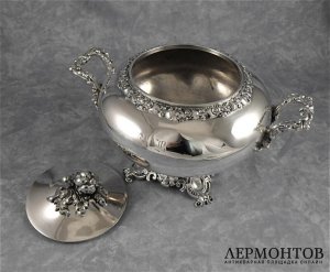 Чайный сервиз Veyrat. Серебро 950. Франция