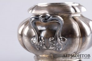 Сахарница Debain. Серебро 950 пробы. Конец XIX в. Франция