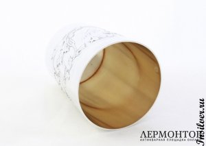 Большой стакан для льда Boulenger. Серебро 950. Франция