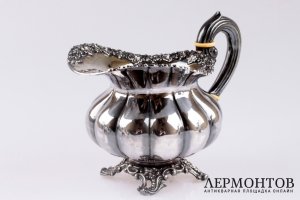 Чайно-кофейный сервиз Veyrat. Серебро 950. Франция