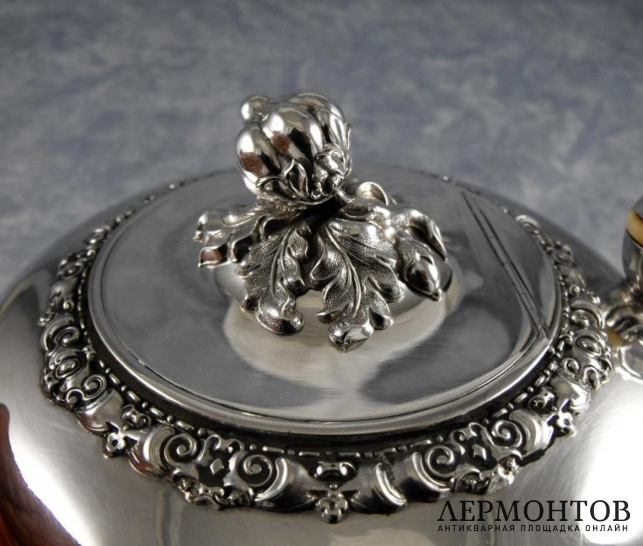 Чайный сервиз Veyrat. Серебро 950. Франция