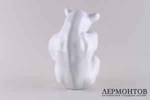 Статуэтка Медвежонок. Фарфор. Бельгия, Серабель, Cerabel, 1930-е.  