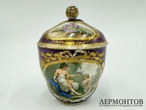 Чашка с мифологическим сюжетом. Германия, Meissen, 18 век. Фарфор, роспись.