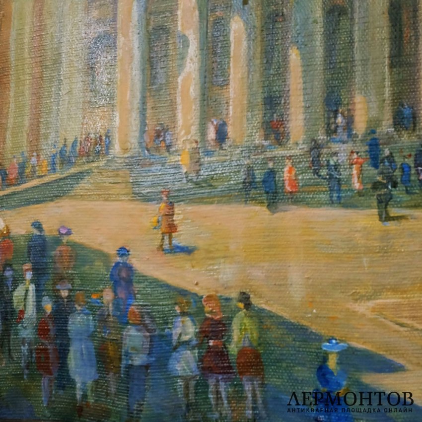 Картина Большой театр. Ю. Блок. 1967 год.