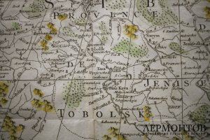 Карта Сибири и соседних стран. Jacques-Nicolas Bellin. Париж, 1757 год.