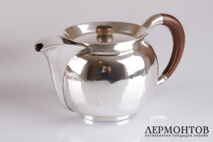 Чайный сервиз Hansen. Серебро 925. Дания